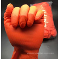 6mil Texture Glove Diamond Orange Advance Nitrile Glove